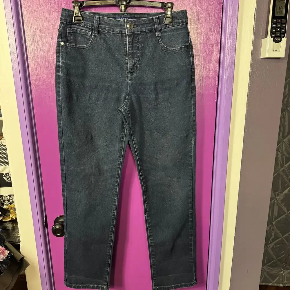 Dockers Classic Fit Chinos Men 32x30 Gray Stretch Pants Straight Leg Casual Work